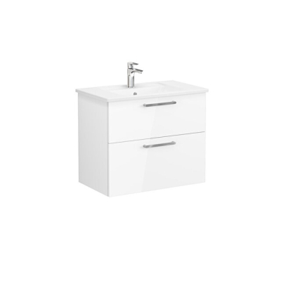 VitrA Root Flat 80 cm Parlak Beyaz Lavabo Alt Dolabı - 1