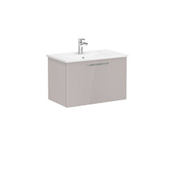 VitrA Root Flat 80 cm Parlak Sahra Beji Lavabo Alt Dolabı - VİTRA