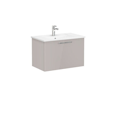 VitrA Root Flat 80 cm Parlak Sahra Beji Lavabo Alt Dolabı - 1