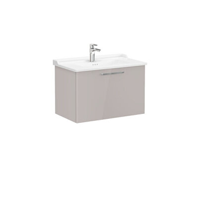 VitrA Root Flat 80 cm Parlak Sahra Beji Lavabo Alt Dolabı - 1