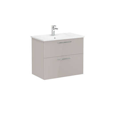 VitrA Root Flat 80 cm Parlak Sahra Beji Lavabo Alt Dolabı - 1