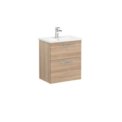 VitrA Root Flat Lavabo Dolabı, 2 Çekmeceli, Dar, 60 cm - VİTRA