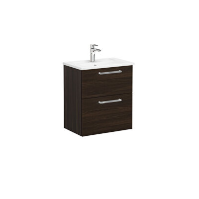 VitrA Root Flat Lavabo Dolabı, 2 Çekmeceli, Dar, 60 cm - 1