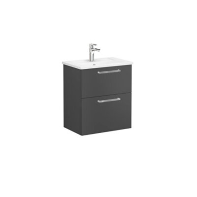 VitrA Root Flat Lavabo Dolabı, 2 Çekmeceli, Dar, 60 cm - 1