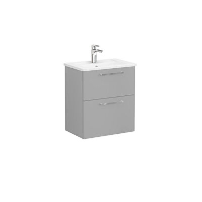 VitrA Root Flat Lavabo Dolabı, 2 Çekmeceli, Dar, 60 cm - 1