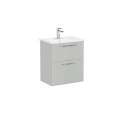 VitrA Root Flat Lavabo Dolabı, 2 Çekmeceli, Dar, 60 cm - VİTRA