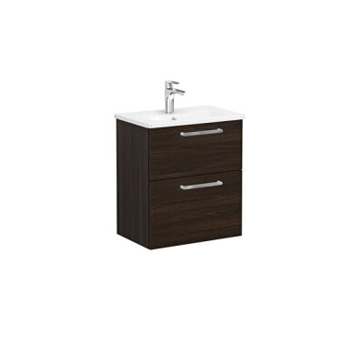 VitrA Root Flat Lavabo Dolabı, 2 Çekmeceli, Dar, 60 cm - 1