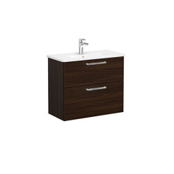 VitrA Root Flat Lavabo Dolabı, 2 Çekmeceli, Dar, 80 cm - VİTRA