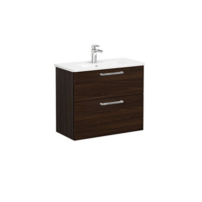 VitrA Root Flat Lavabo Dolabı, 2 Çekmeceli, Dar, 80 cm - 1