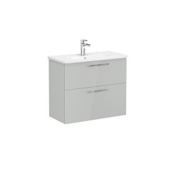 VitrA Root Flat Lavabo Dolabı, 2 Çekmeceli, Dar, 80 cm - VİTRA