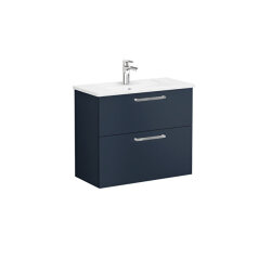 VitrA Root Flat Lavabo Dolabı, 2 Çekmeceli, Dar, 80 cm - VİTRA