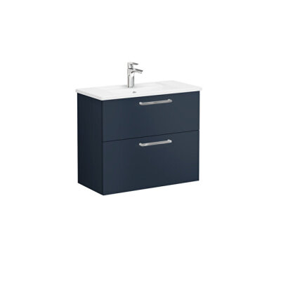 VitrA Root Flat Lavabo Dolabı, 2 Çekmeceli, Dar, 80 cm - 1