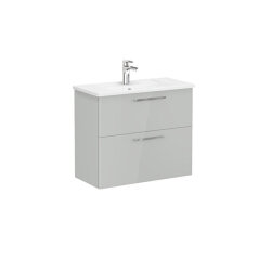 VitrA Root Flat Lavabo Dolabı, 2 Çekmeceli, Dar, 80 cm - VİTRA