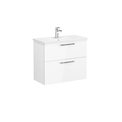 VitrA Root Flat Lavabo Dolabı, 2 Çekmeceli, Dar, 80 cm - 1