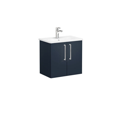 VitrA Root Flat Lavabo Dolabı, Kapaklı, 60 cm, Dar - 1