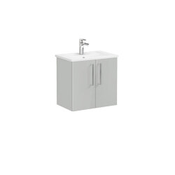 VitrA Root Flat Lavabo Dolabı, Kapaklı, 60 cm, Dar - VİTRA
