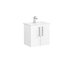 VitrA Root Flat Lavabo Dolabı, Kapaklı, 60 cm, Dar - VİTRA