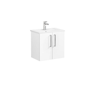 VitrA Root Flat Lavabo Dolabı, Kapaklı, 60 cm, Dar - 1