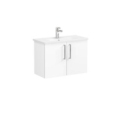 VitrA Root Flat Lavabo Dolabı, Kapaklı, 80 cm, Dar - VİTRA