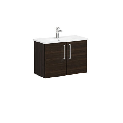 VitrA Root Flat Lavabo Dolabı, Kapaklı, 80 cm, Dar - 1