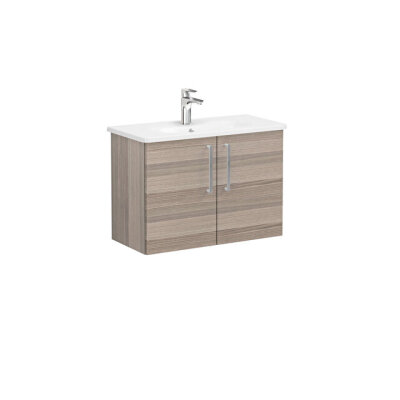VitrA Root Flat Lavabo Dolabı, Kapaklı, 80 cm, Dar - 1