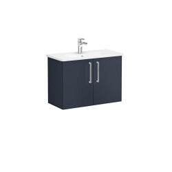 VitrA Root Flat Lavabo Dolabı, Kapaklı, 80 cm, Dar - VİTRA