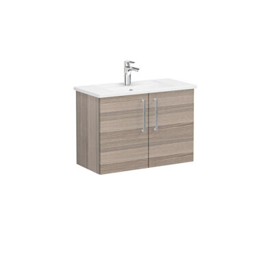 VitrA Root Flat Lavabo Dolabı, Kapaklı, 80 cm, Dar - 1