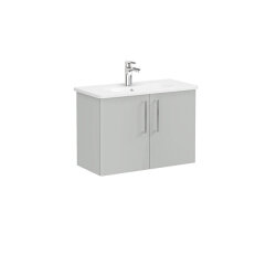 VitrA Root Flat Lavabo Dolabı, Kapaklı, 80 cm, Dar - VİTRA
