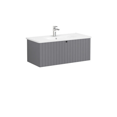 VitrA Root Groove, Lavabo Dolabı, 100 cm, 1 Çekmeceli - 1