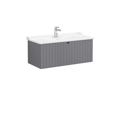 VitrA Root Groove, Lavabo Dolabı, 100 cm, 1 Çekmeceli - 1