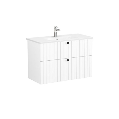 VitrA Root Groove, Lavabo Dolabı, 100 cm, 2 Çekmeceli - 1