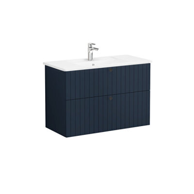 VitrA Root Groove, Lavabo Dolabı, 100 cm, 2 Çekmeceli - 1