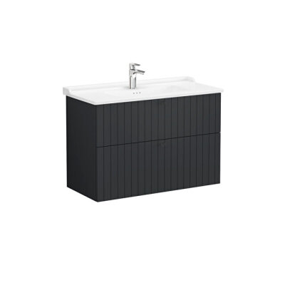 VitrA Root Groove, Lavabo Dolabı, 100 cm, 2 Çekmeceli - 1