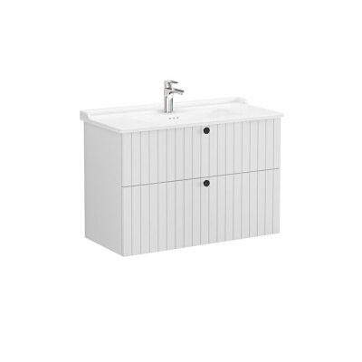 VitrA Root Groove, Lavabo Dolabı, 100 cm, 2 Çekmeceli - 1