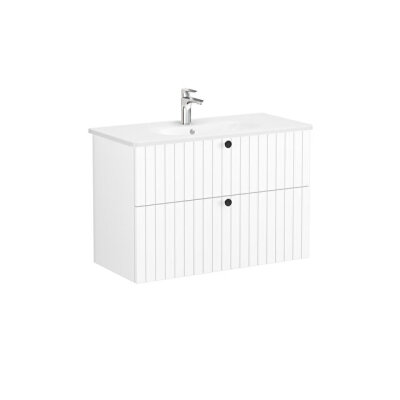 VitrA Root Groove, Lavabo Dolabı, 100 cm, 2 Çekmeceli - 1