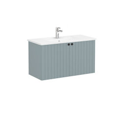 VitrA Root Groove, Lavabo Dolabı, 100 cm, Kapaklı - VİTRA
