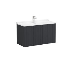 VitrA Root Groove, Lavabo Dolabı, 100 cm, Kapaklı - VİTRA