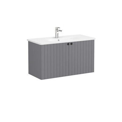 VitrA Root Groove, Lavabo Dolabı, 100 cm, Kapaklı - 1