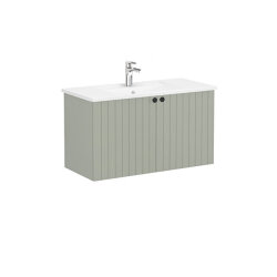 VitrA Root Groove, Lavabo Dolabı, 100 cm, Kapaklı - VİTRA