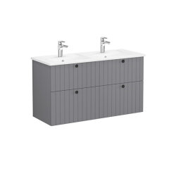 VitrA Root Groove, Lavabo Dolabı, 120 cm, 4 Çekmeceli - VİTRA