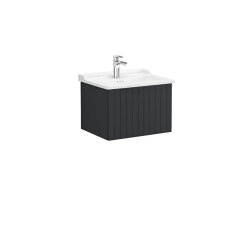 VitrA Root Groove, Lavabo Dolabı, 60 cm, 1 Çekmeceli - VİTRA