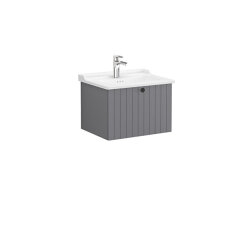 VitrA Root Groove, Lavabo Dolabı, 60 cm, 1 Çekmeceli - VİTRA