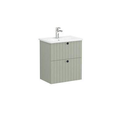 VitrA Root Groove, Lavabo Dolabı, 60 cm, 2 Çekmeceli - 1