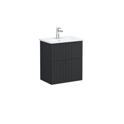 VitrA Root Groove, Lavabo Dolabı, 60 cm, 2 Çekmeceli - VİTRA