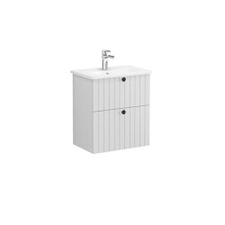VitrA Root Groove, Lavabo Dolabı, 60 cm, 2 Çekmeceli - VİTRA