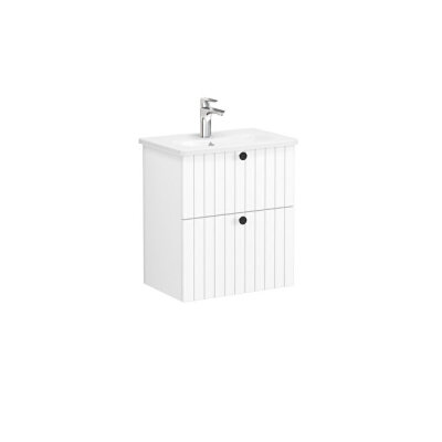 VitrA Root Groove, Lavabo Dolabı, 60 cm, 2 Çekmeceli - 1