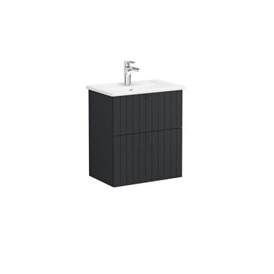 VitrA Root Groove, Lavabo Dolabı, 60 cm, 2 Çekmeceli - 1