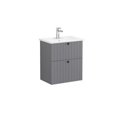 VitrA Root Groove, Lavabo Dolabı, 60 cm, 2 Çekmeceli - VİTRA