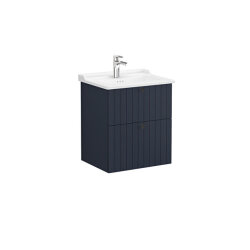 VitrA Root Groove, Lavabo Dolabı, 60 cm, 2 Çekmeceli - VİTRA