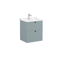 VitrA Root Groove, Lavabo Dolabı, 60 cm, 2 Çekmeceli - VİTRA